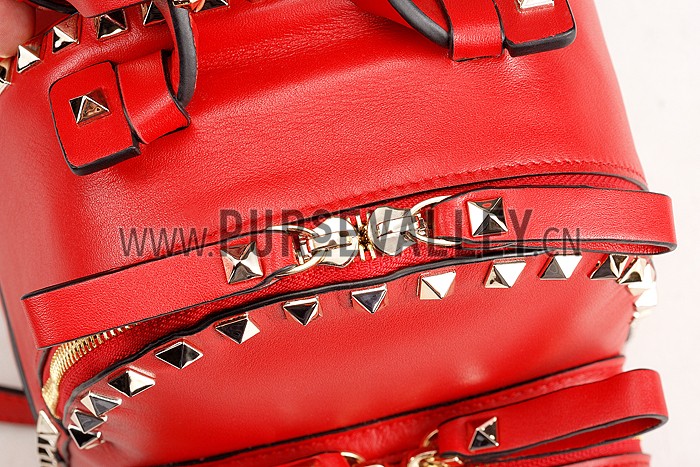 Valentino RockStud Red Backpack
