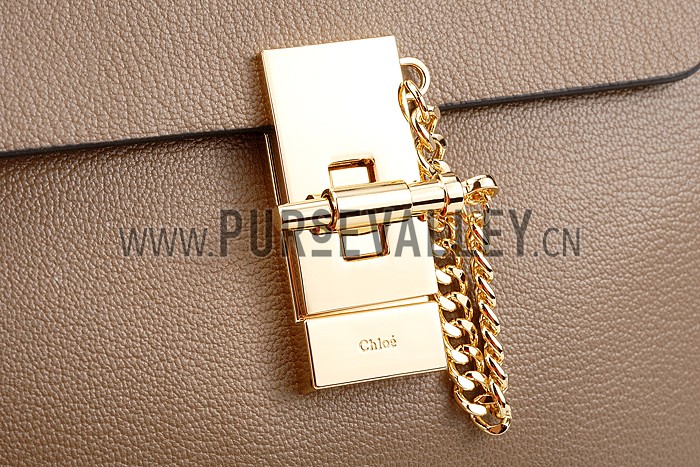 Chloe Drew Bag Taupe