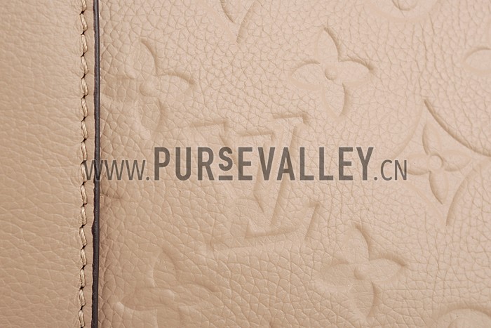 Louis Vuitton Bagatelle Empreinte Dune Bag