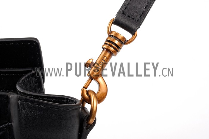 Celine Nano Luggage Black