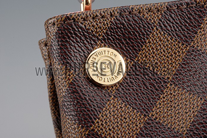 Louis Vuitton Cassa Hobo Damier Ebene Canvas Pink