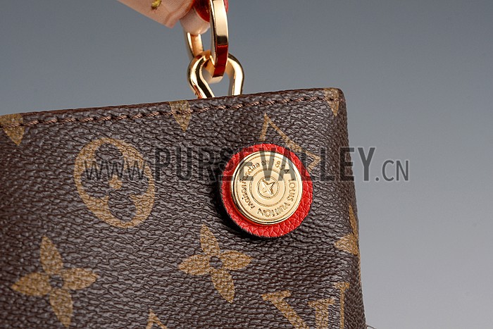 Louis Vuitton Monogram Gaia Bag Red