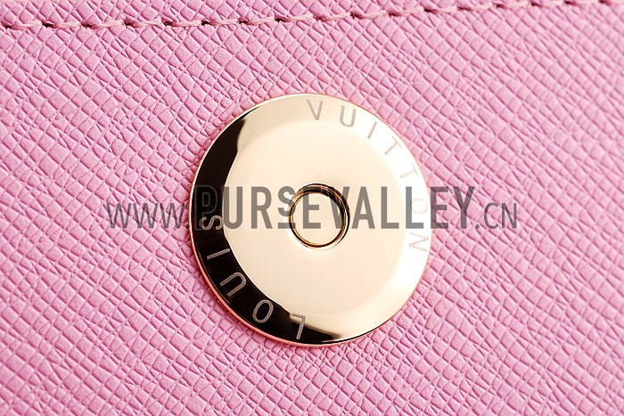 Louis Vuitton Adele Compact Wallet Pink