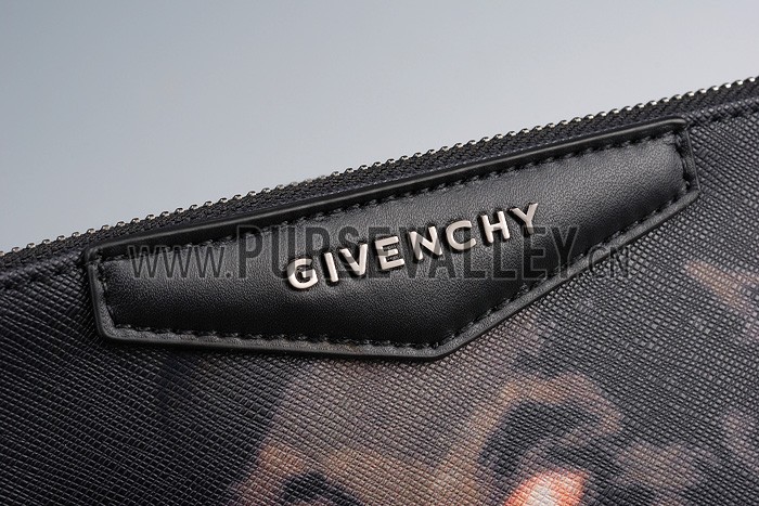 Givenchy Antigona Rottweiler Clutch