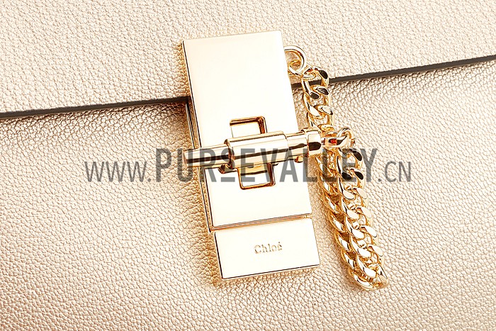Chloe Drew Bag Gold