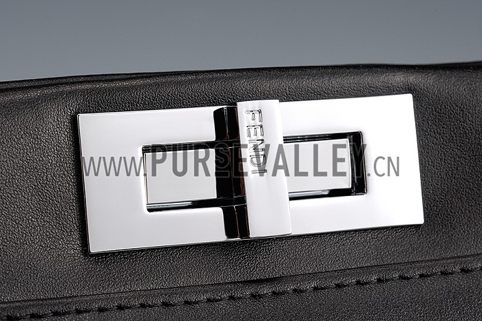 Fendi Peekaboo Medium Black Bag