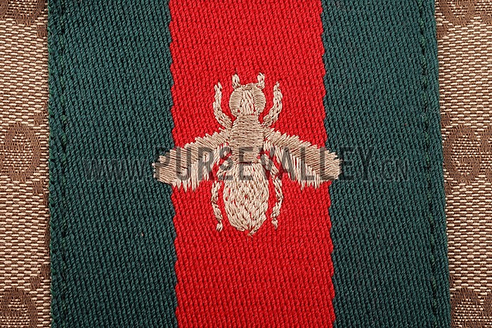 Gucci Bee Detail GG Canvas Bag