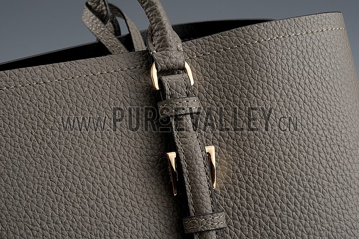 Prada Double Tote Dark Grey