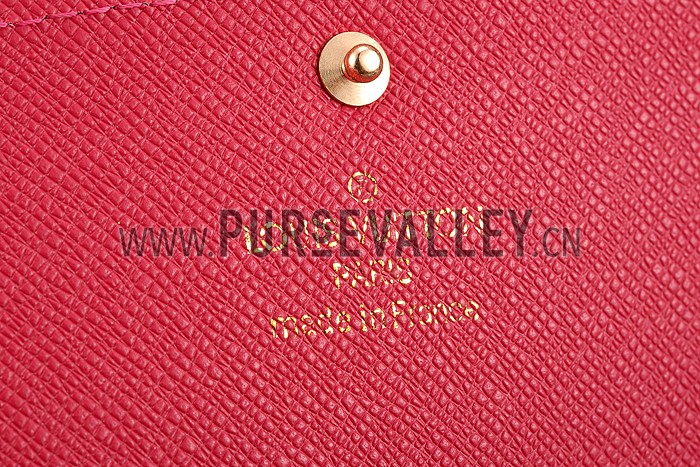 Louis Vuitton Emilie Wallet Fuchsia
