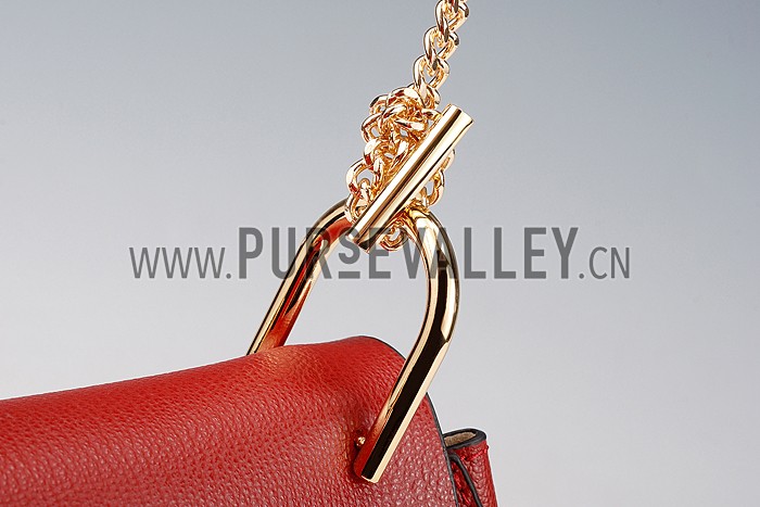 Chloe Drew Bag Dark Red