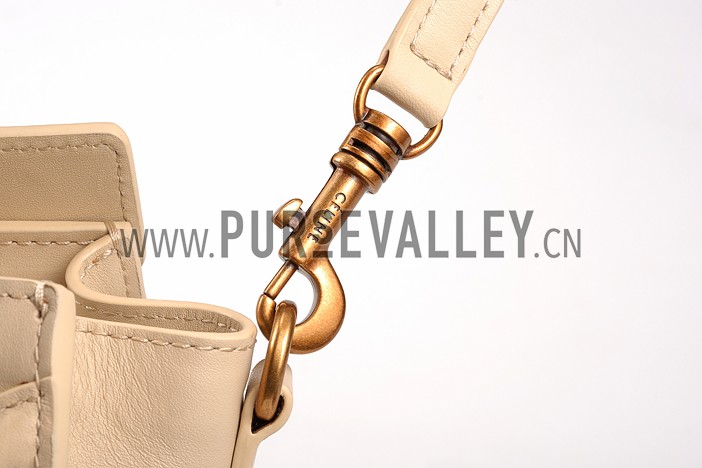 Celine Nano Luggage Beige