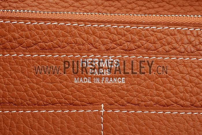 Hermes Dogon Wallet Brown 18926633