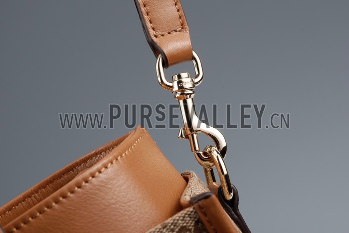 Gucci Ramble Ebony/Tan Tote