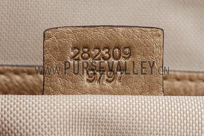 Gucci Soho Top Handle Bag Gold