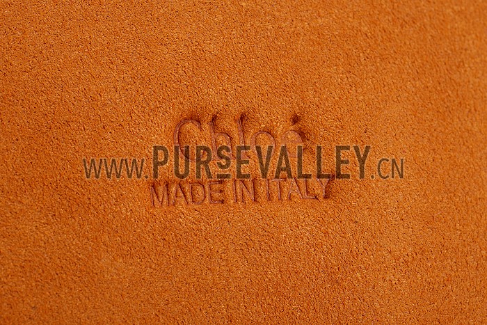 Chloe Faye Small Bag Brown Suede Leather Flap