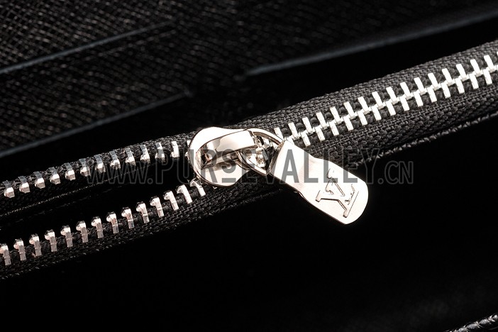 Louis Vuitton Monogram Infrarouge Zippy Wallet Black