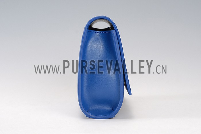 Saint Laurent Classic Monogram Clutch Blue 608322