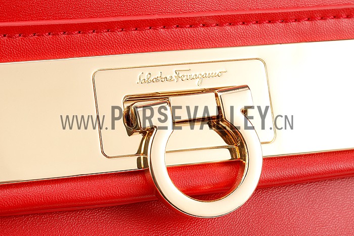 Salvatore Ferragamo Sofia Red Bag