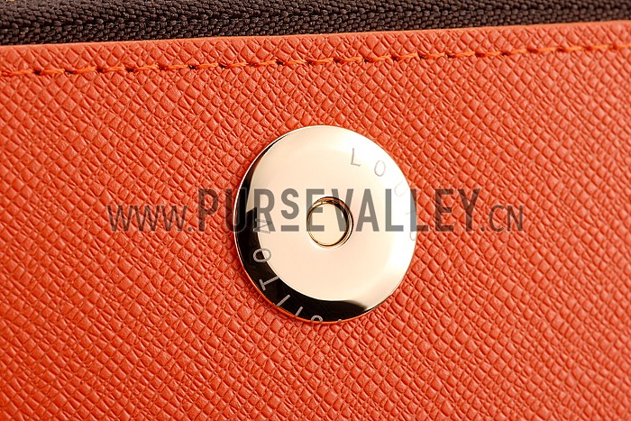 Louis Vuitton Adele Compact Wallet Orange