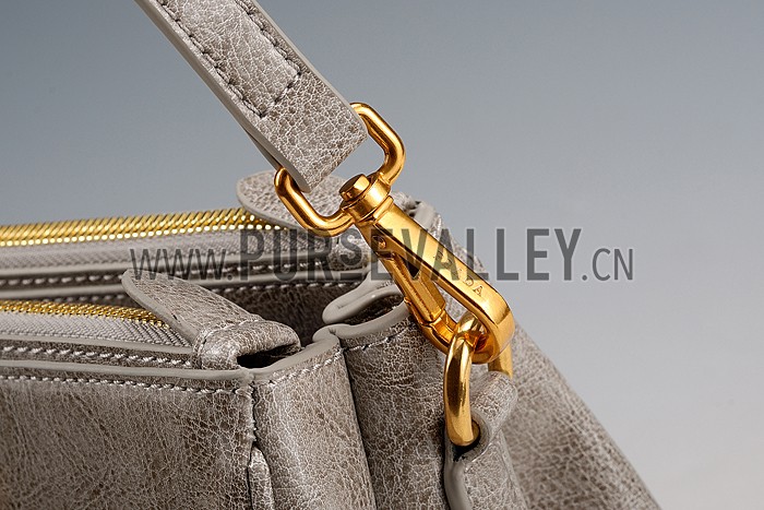 Prada Classic Satchel Grey