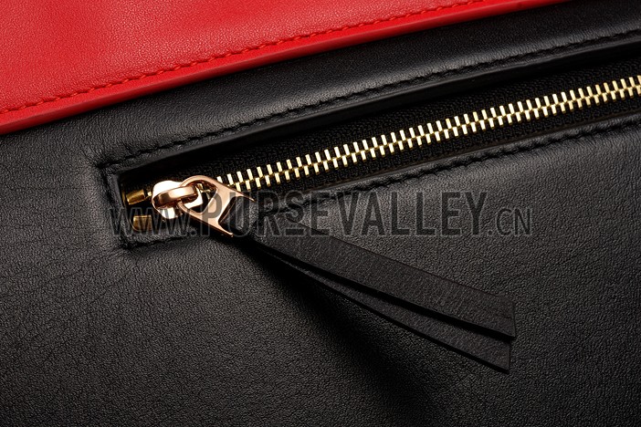 Celine Belt Bag Brown Black And Red