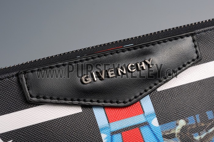 Givenchy Antigona Art Print Clutch