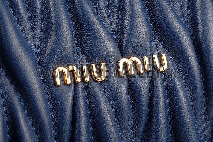 Miu Miu Top Handle Dark Blue