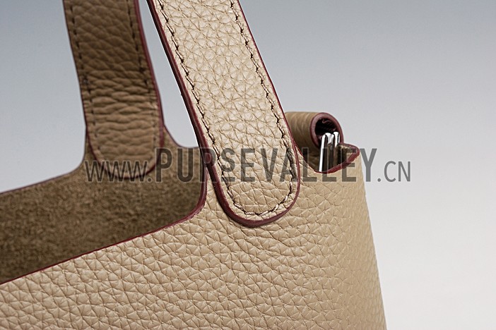 Hermes Picotin PM Taupe