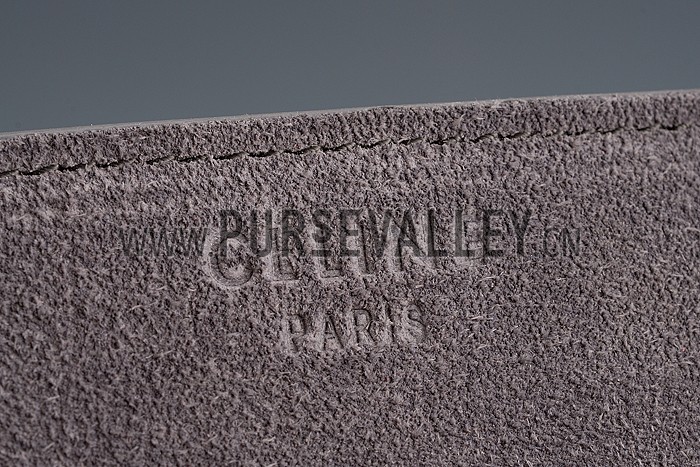 Celine Phantom Luggage Suede Leather Grey