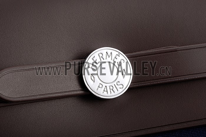 Hermes Herbag Blue