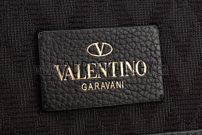 Valentino Viva Valentino Fabric B-Rockstud Bag Black