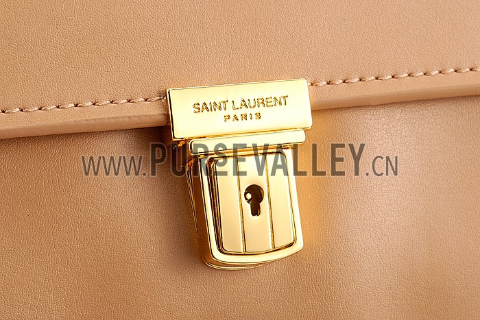 Saint Laurent High School Medium Bag Beige