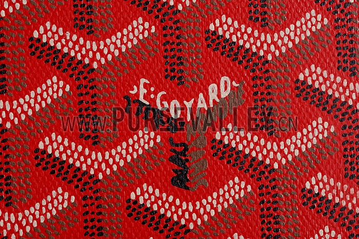 Goyard Red Passport Cover 18926621