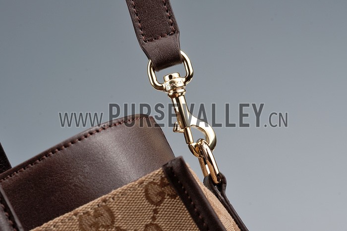 Gucci Ramble Ebony/Brown Tote