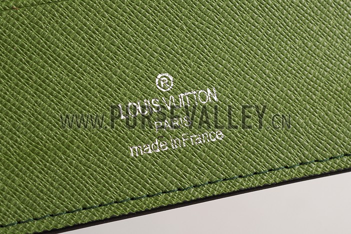Louis Vuitton Monogram Infrarouge Zippy Wallet Green
