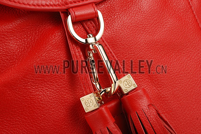 Tory Burch Thea Backpack Red