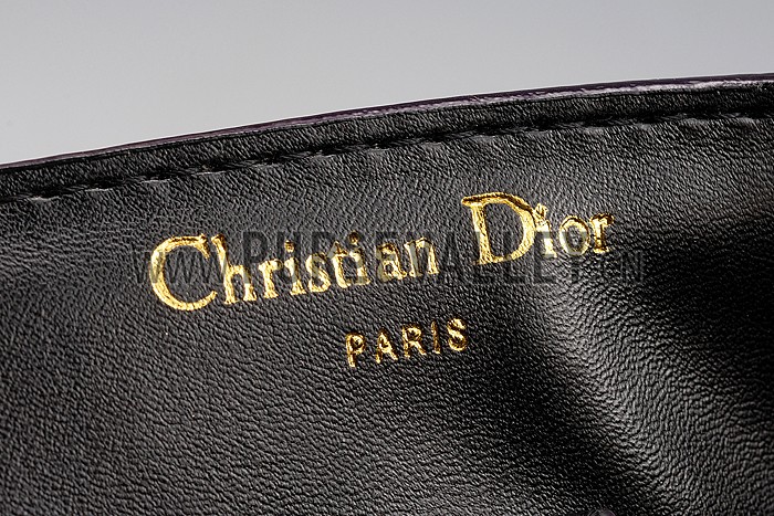 Diorissimo Medium Light Gold and Black City Bag