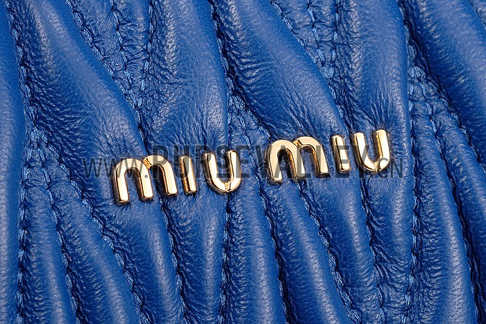 Miu Miu Top Handle Blue
