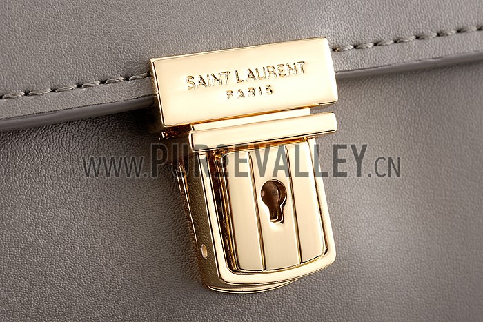 Saint Laurent High School Medium Bag Grey