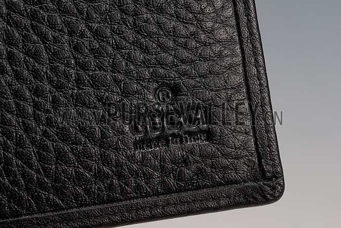 Gucci Long Wallet Black Leather