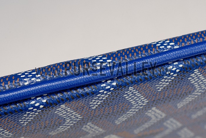 Goyard Large Pouch Blue