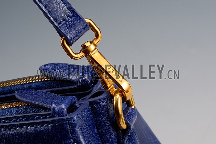 Prada Classic Satchel Blue