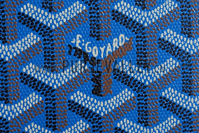 Goyard Blue Passport Cover 18926611