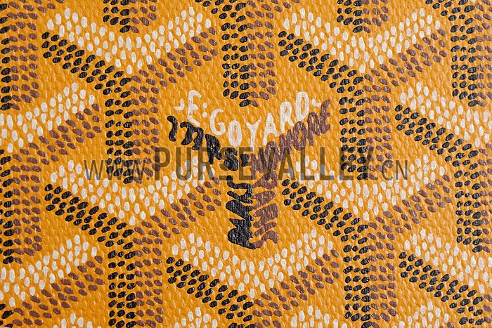Goyard Yellow Passport Cover 18926625