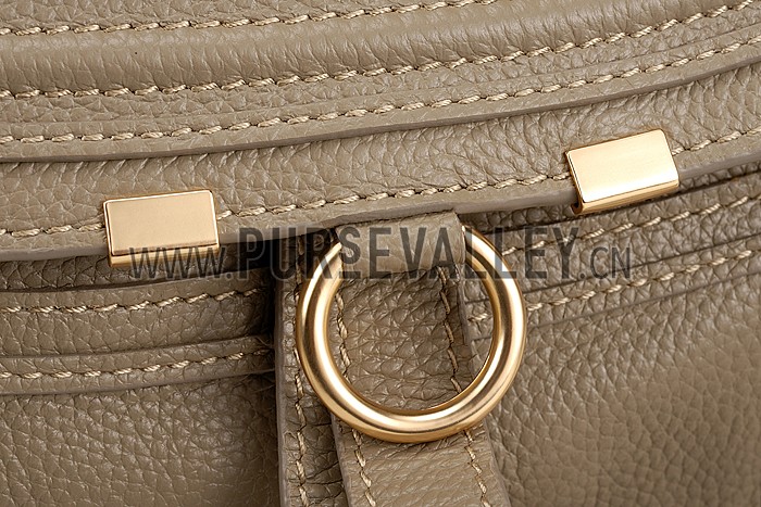 Chloe Marcie Satchel Crossbody Bag Grey