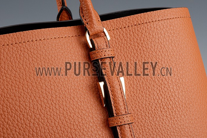 Prada Double Tote Tan