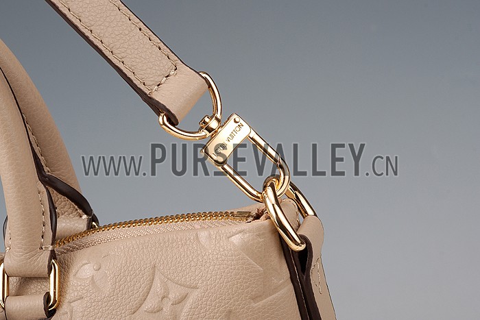 Louis Vuitton Mazarine Empreinte PM Bag Beige