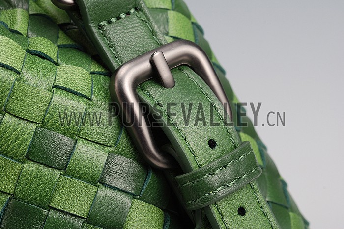 Bottega Veneta Rialto Shoulder Green Bag