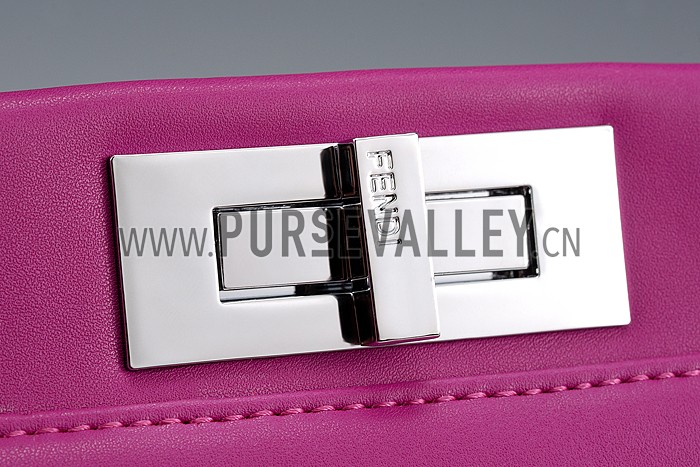 Fendi Peekaboo Medium Magenta Bag