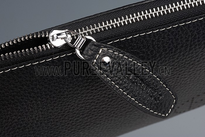 Hermes Card Holder/Wallet Black 608031